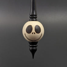 Load image into Gallery viewer, Bead spindle in holly and hand dyed walnut