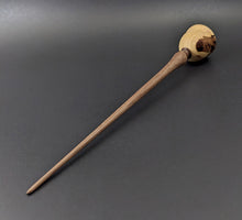 Load image into Gallery viewer, Bell support spindle in elm burl and walnut