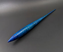 Load image into Gallery viewer, Phang spindle in hand dyed curly maple