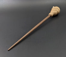 Load image into Gallery viewer, Gnome support spindle in maple and walnut
