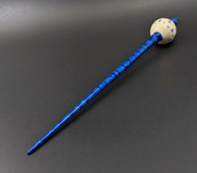 Load image into Gallery viewer, Bead spindle in holly and hand dyed curly maple