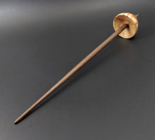 Load image into Gallery viewer, Tibetan style spindle in flame box elder and walnut