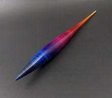 Load image into Gallery viewer, Phang spindle in hand dyed curly maple