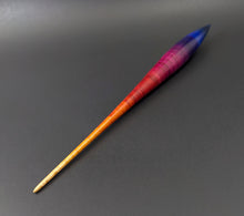 Load image into Gallery viewer, Phang spindle in hand dyed curly maple