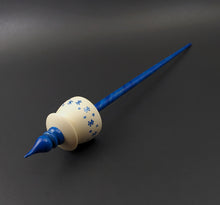 Load image into Gallery viewer, Teacup spindle in holly and hand dyed curly maple