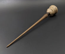 Load image into Gallery viewer, Bell support spindle in spalted hackberry and walnut