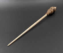 Load image into Gallery viewer, Santa&#39;s little helper spindle in walnut and curly maple