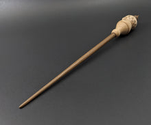 Load image into Gallery viewer, Santa&#39;s little helper spindle in maple and walnut