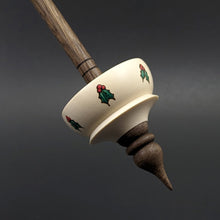 Load image into Gallery viewer, Tibetan style spindle in holly and walnut