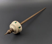 Load image into Gallery viewer, Tibetan style spindle in holly and walnut