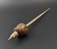 Load image into Gallery viewer, Teacup spindle in cocobolo and curly maple