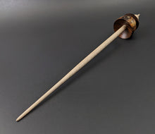 Load image into Gallery viewer, Teacup spindle in cocobolo and curly maple