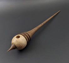 Load image into Gallery viewer, Birdhouse spindle in birdseye maple and walnut