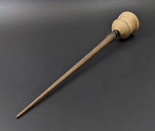 Load image into Gallery viewer, Bell support spindle in box elder burl and walnut