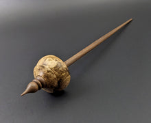 Load image into Gallery viewer, Tibetan style spindle in spalted maple and walnut