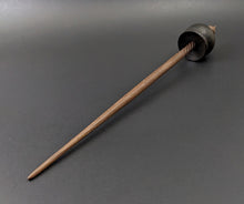 Load image into Gallery viewer, Cauldron spindle in bog oak and walnut