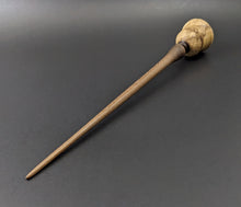 Load image into Gallery viewer, Bell support spindle in spalted maple and walnut