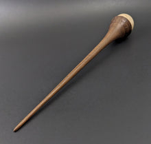 Load image into Gallery viewer, Birdhouse spindle in birdseye maple and walnut