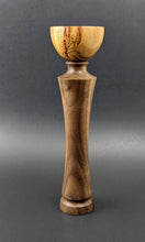 Load image into Gallery viewer, Lap chalice in canarywood and walnut