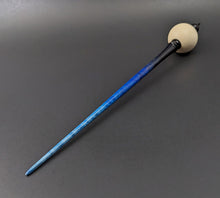 Load image into Gallery viewer, Bead spindle in holly and hand dyed curly maple