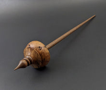 Load image into Gallery viewer, Tibetan style spindle in eucalyptus burl and walnut