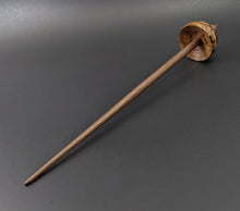 Load image into Gallery viewer, Tibetan style spindle in eucalyptus burl and walnut