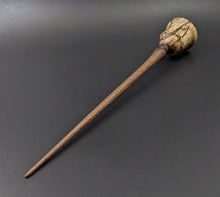 Load image into Gallery viewer, Bell support spindle in spalted maple and walnut
