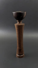Load image into Gallery viewer, Lap chalice in African blackwood and walnut (<font color="red"<b>RESERVED</b></font> for Phyllis)