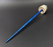 Load image into Gallery viewer, Teacup spindle in holly and hand dyed curly maple