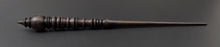 Load image into Gallery viewer, Wand spindle in ebonized walnut