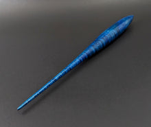 Load image into Gallery viewer, Phang spindle in hand dyed curly maple