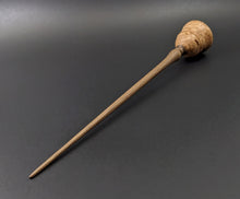 Load image into Gallery viewer, Bell support spindle in maple burl and walnut