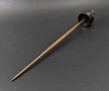 Load image into Gallery viewer, Cauldron spindle in bog oak and walnut