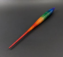 Load image into Gallery viewer, Phang spindle in hand dyed curly maple