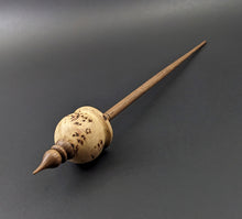 Load image into Gallery viewer, Cauldron spindle in elm burl and walnut