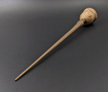 Load image into Gallery viewer, Bell support spindle in maple burl and walnut