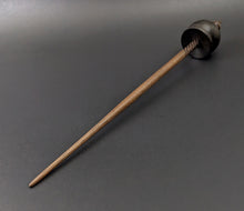 Load image into Gallery viewer, Cauldron spindle in bog oak and walnut