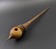Load image into Gallery viewer, Birdhouse spindle in canarywood and walnut