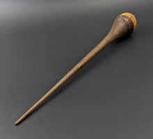Load image into Gallery viewer, Birdhouse spindle in canarywood and walnut