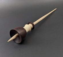 Load image into Gallery viewer, Tiny dancer spindle in camatillo, holly, and curly maple