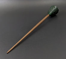 Load image into Gallery viewer, Pine tree spindle in hand dyed walnut and walnut