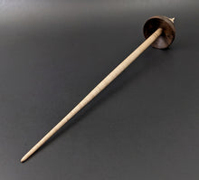 Load image into Gallery viewer, Tibetan style spindle in walnut burl and curly maple