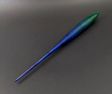 Load image into Gallery viewer, Phang spindle in hand dyed curly maple