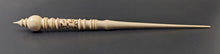 Load image into Gallery viewer, Wand spindle in curly maple