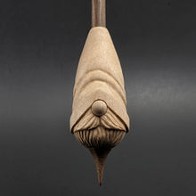 Load image into Gallery viewer, Gnome support spindle in maple and walnut