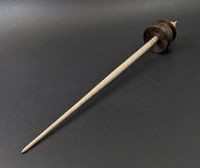 Load image into Gallery viewer, Teacup spindle in walnut burl and curly maple