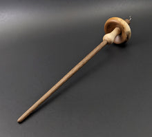 Load image into Gallery viewer, Drop spindle in yew, curly maple, and walnut