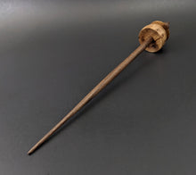 Load image into Gallery viewer, Teacup spindle in elm burl and walnut