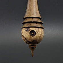 Load image into Gallery viewer, Wee folk spindle in elm burl and walnut