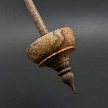 Load image into Gallery viewer, Tibetan style spindle in amboyna burl and walnut